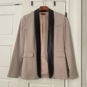Alice + Olivia Lambskin Blazer (fair condition!)